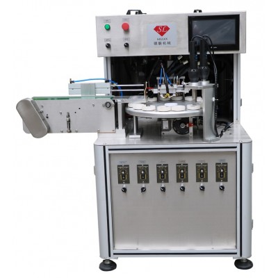 water cream pattern filling machine paintining flowers machine cosmetic different filling machine